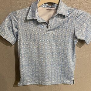 Boys blue quail 4T shirt